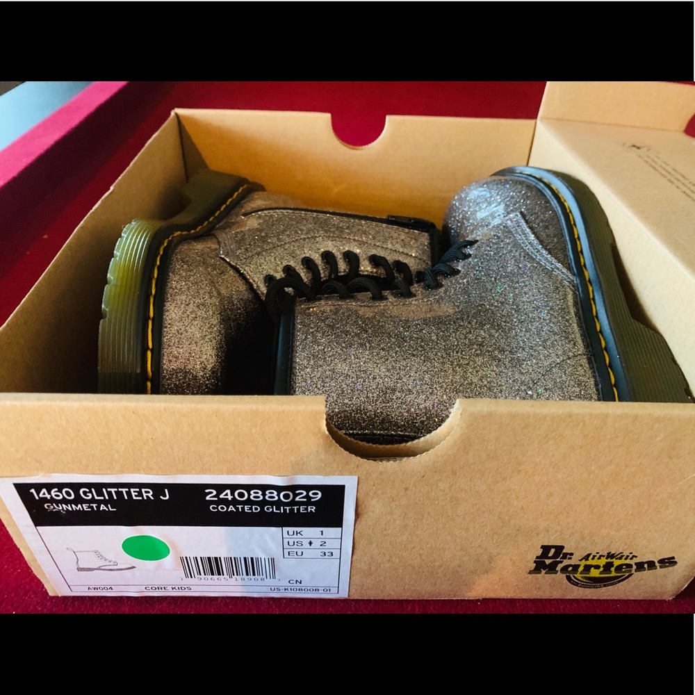 Dr. Martens Boots For Kids Like New !